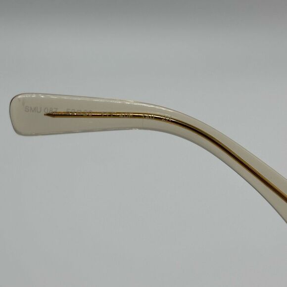 MIU MIU Sunglasses MU08ZS 11T40F Sand Transparent/Dark Brown Women NEW - Picture 6 of 13